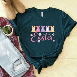 Hello Easter Shirt, Easter Shirt, Cute Easter Shirt, Easter Bunny Shirt